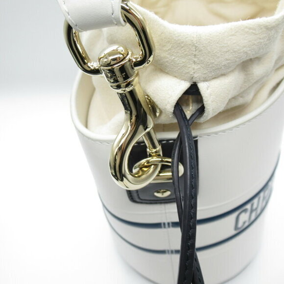 Dior Vibe Bucket Bag Shoulder Bag white leather - Picture 7 of 8